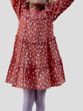 Cat & Jack Ruffle Tier Girls Dress